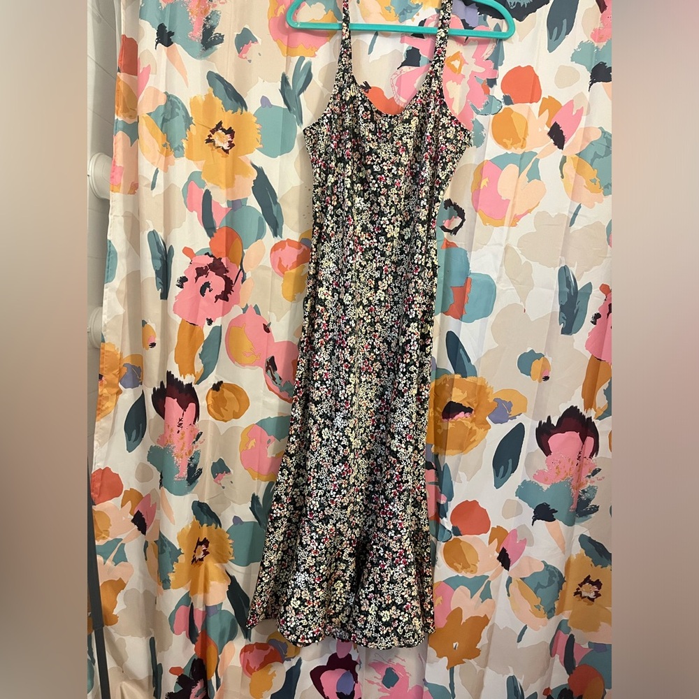 Floral full length dress